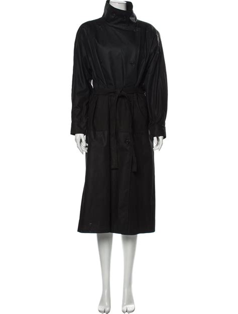 dior black trench coat|christian dior trench coat vintage.